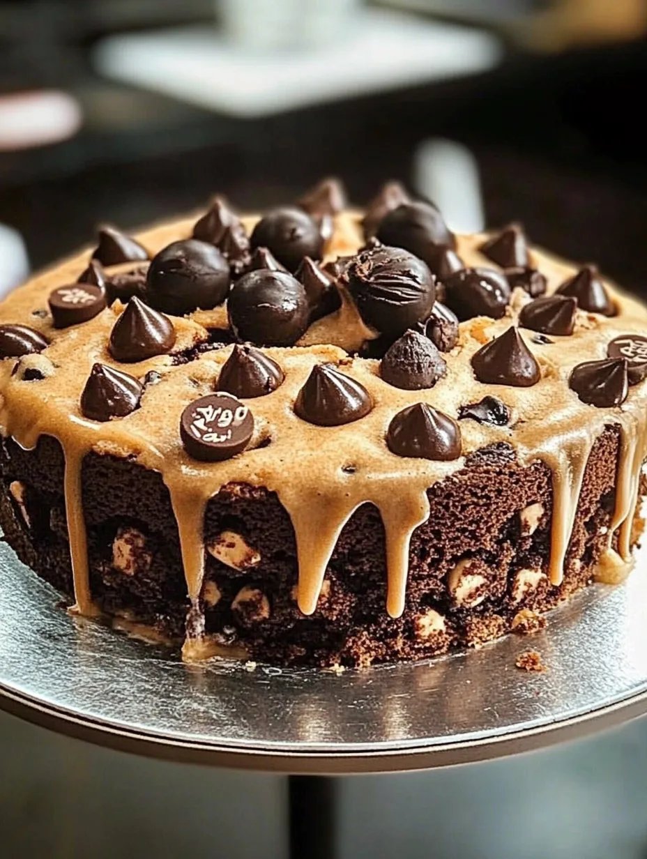 Chocolate Chip Cookie Cake