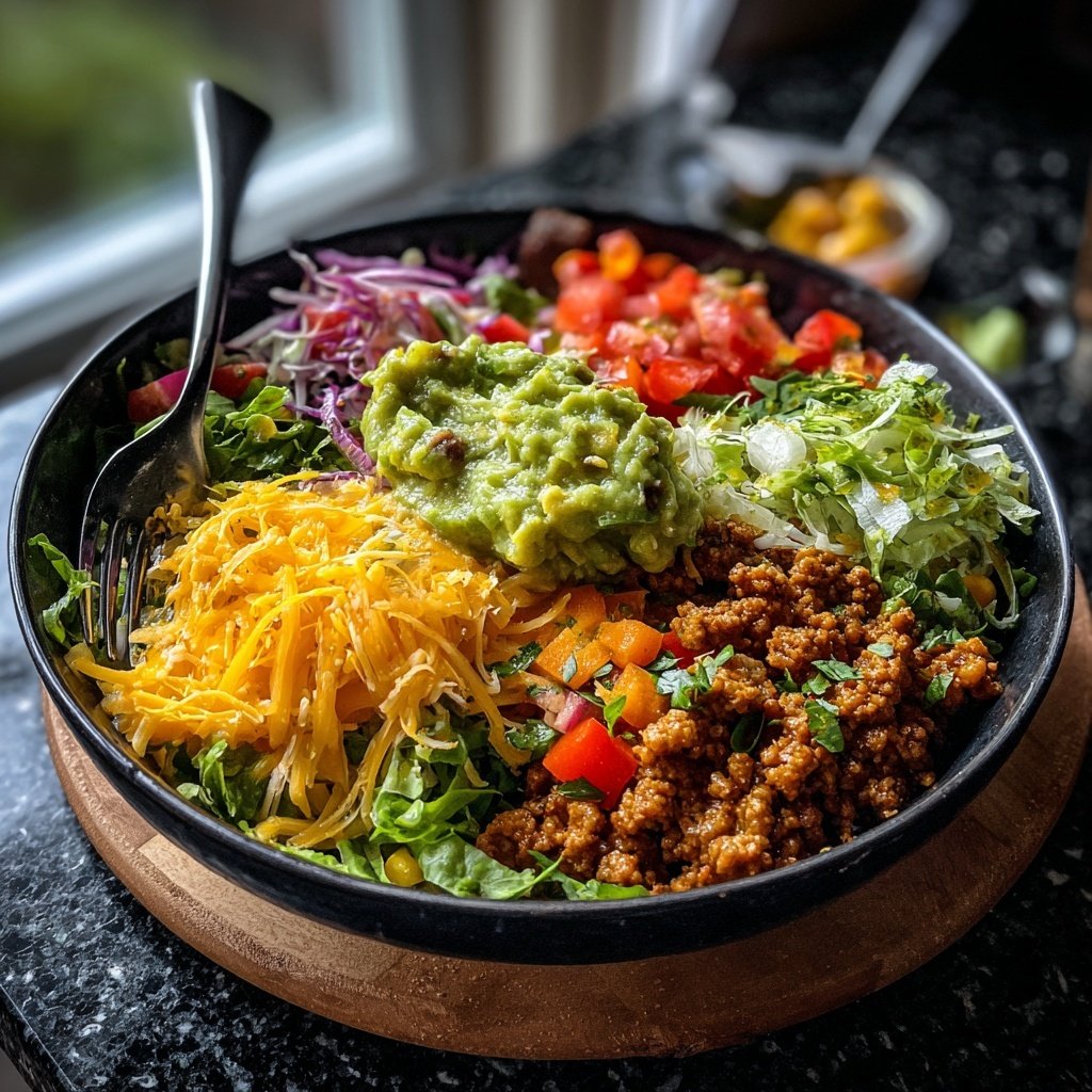 Ground Turkey Taco Bowl