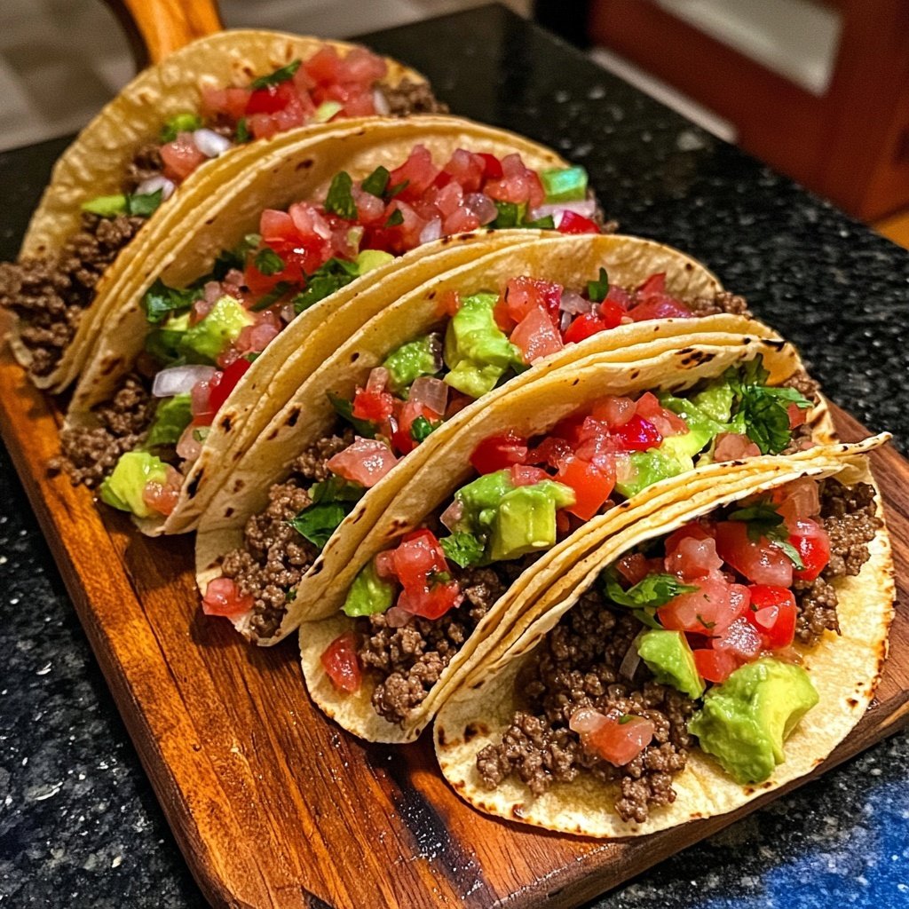 Ground Beef Tacos