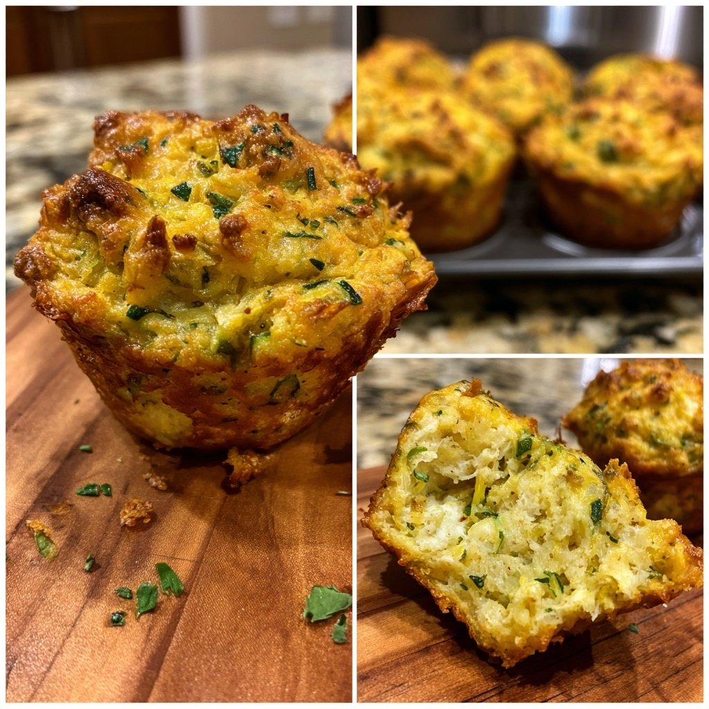 Zucchini Breakfast Muffins