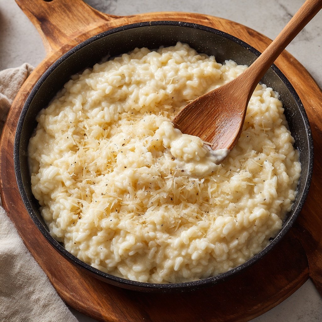 Creamy Parmesan Risotto for Date Night