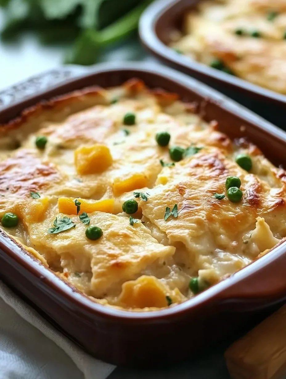 Chicken Pot Pie Casserole