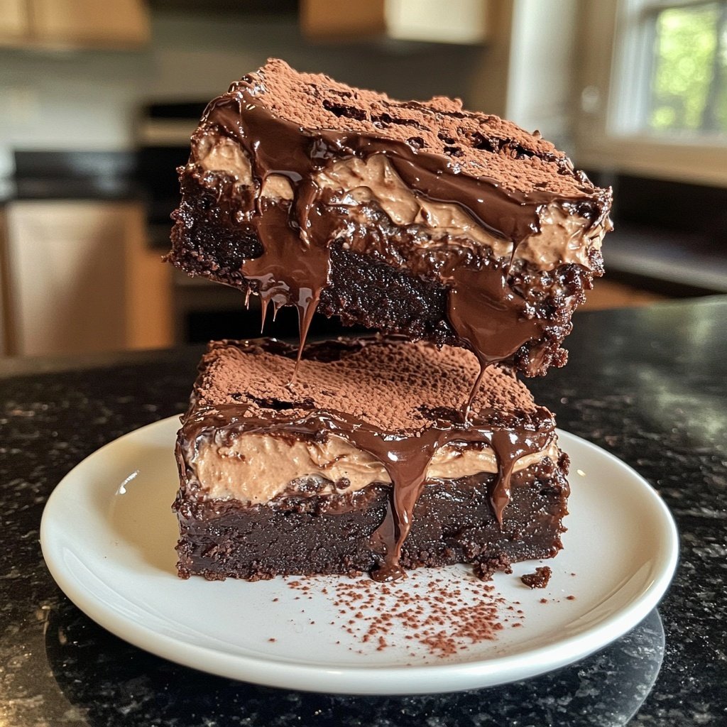 Chocolate Mousse Brownies: Creamy Layers With Decadent Flavor - Emma's Cake Studio