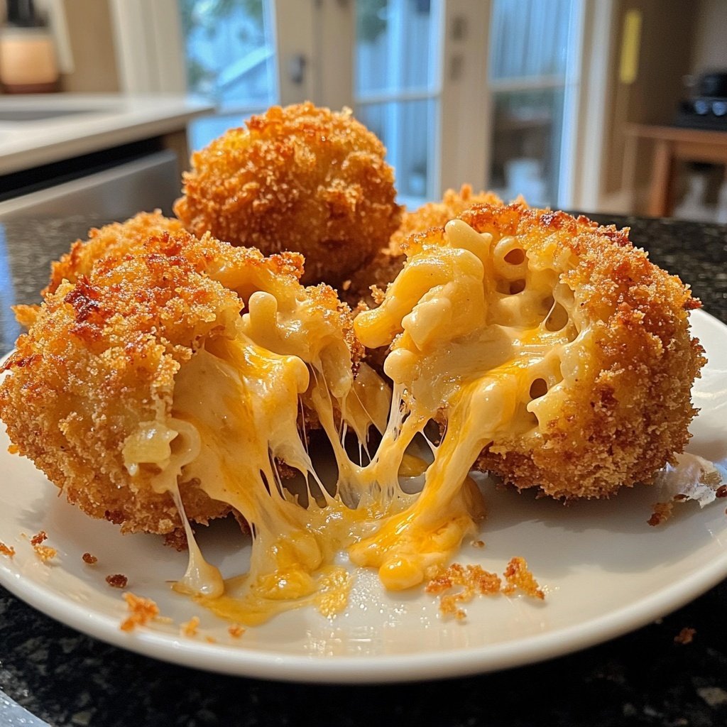 Fried Mac and Cheese Bites