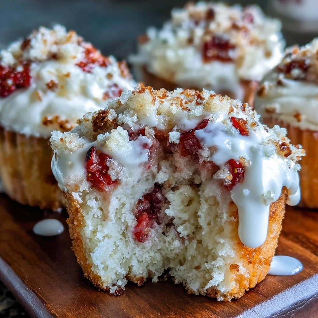 Strawberry Shortcake Cupcake Bites