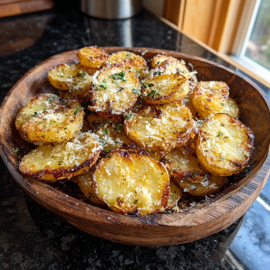 Garlic Parmesan Roasted Potatoes