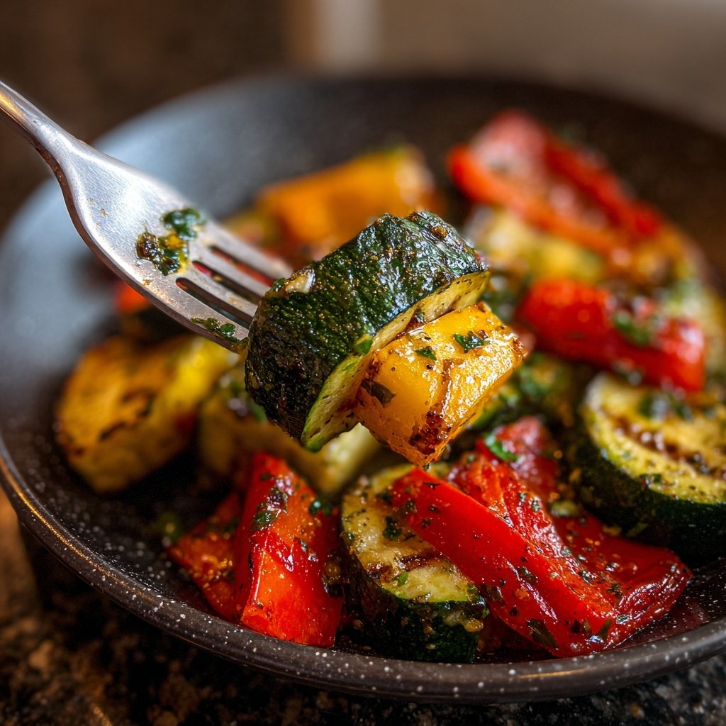 Jamaican Garlic Lime Vegetables