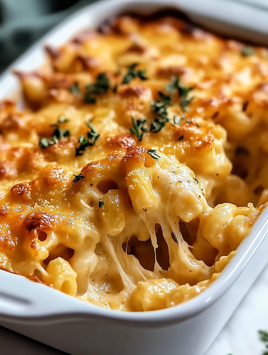 Old Fashioned Baked Macaroni and Cheese