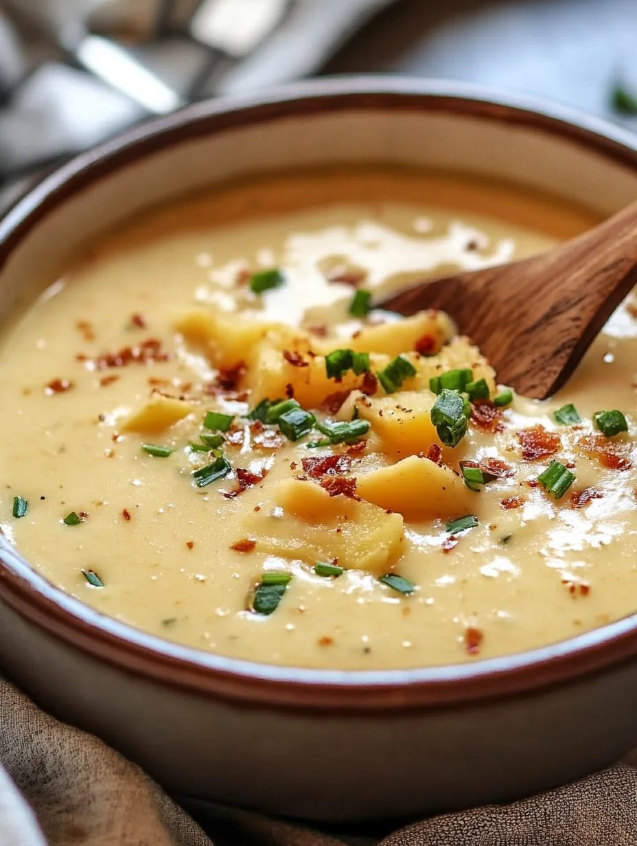 Creamy Loaded Baked Potato Soup Recipe