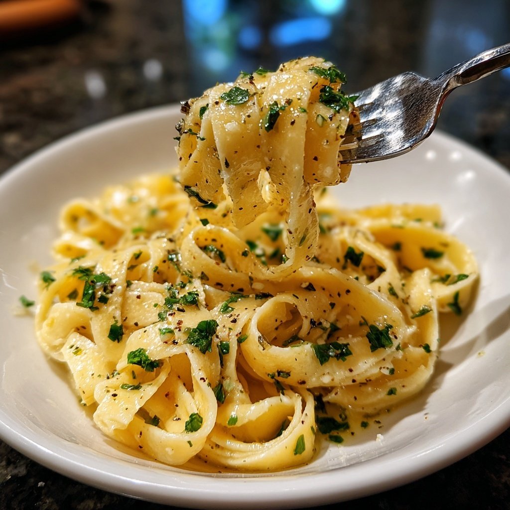 Quick & Easy 15-Minute Garlic Pasta