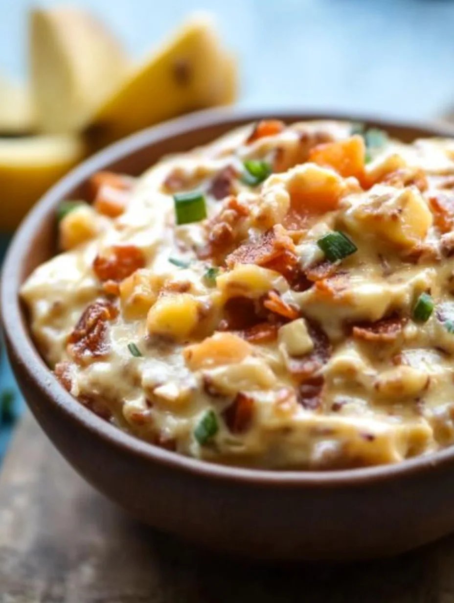 Bacon Apple Cheddar Dip