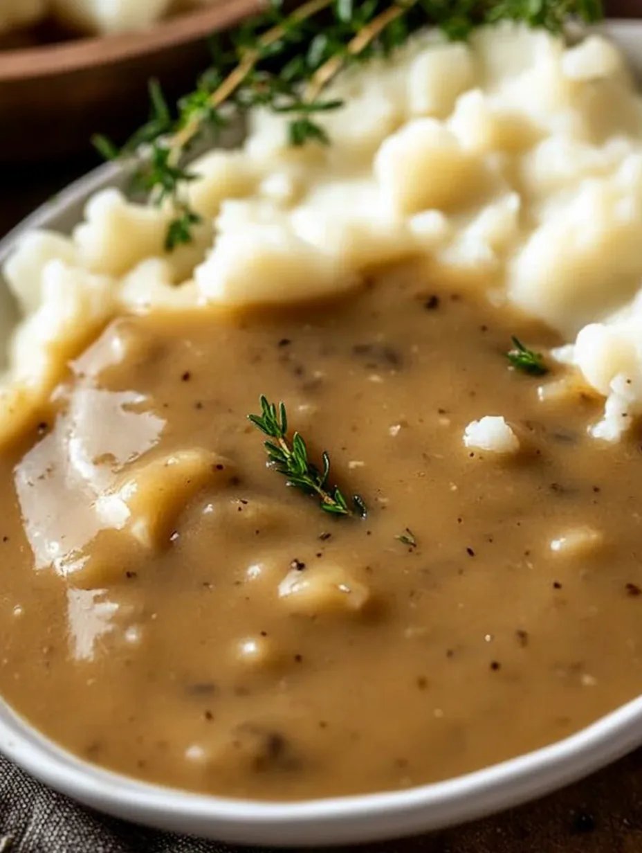 Easy Homemade Gravy From Scratch