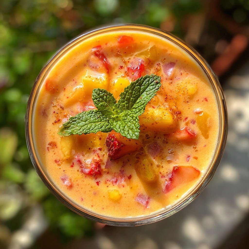 Strawberry Mango Smoothie