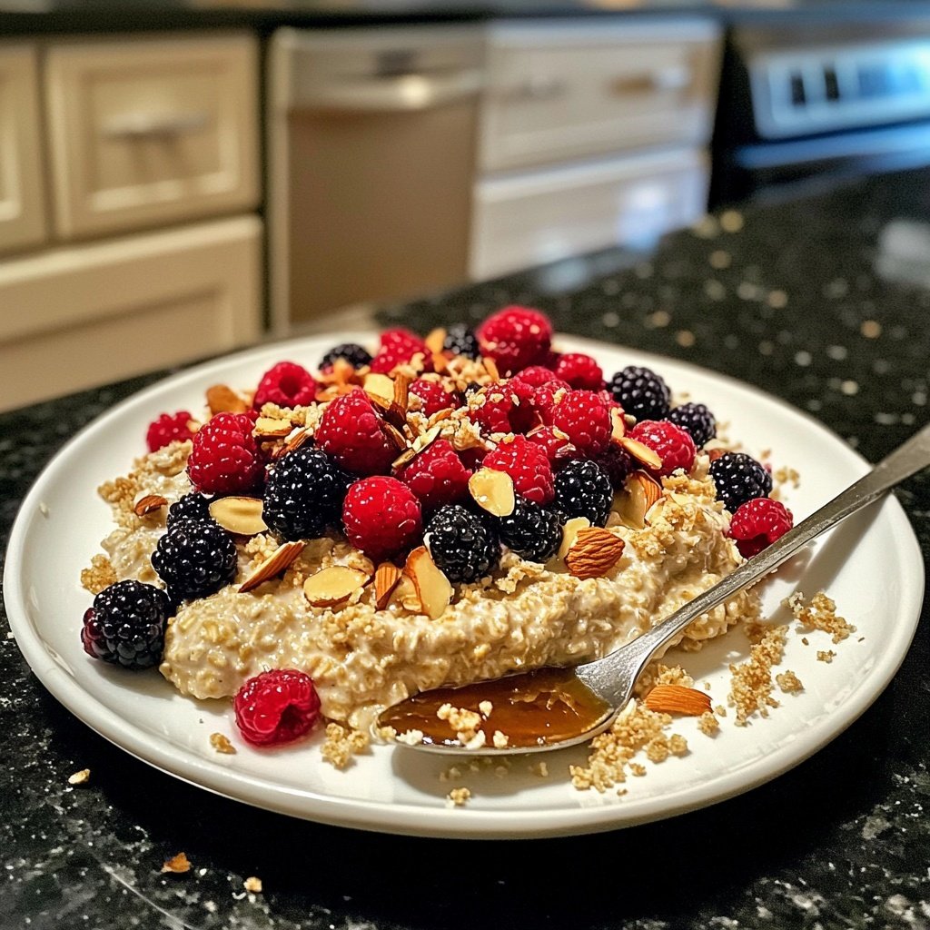 Comforting Overnight Oats Breakfast Recipe