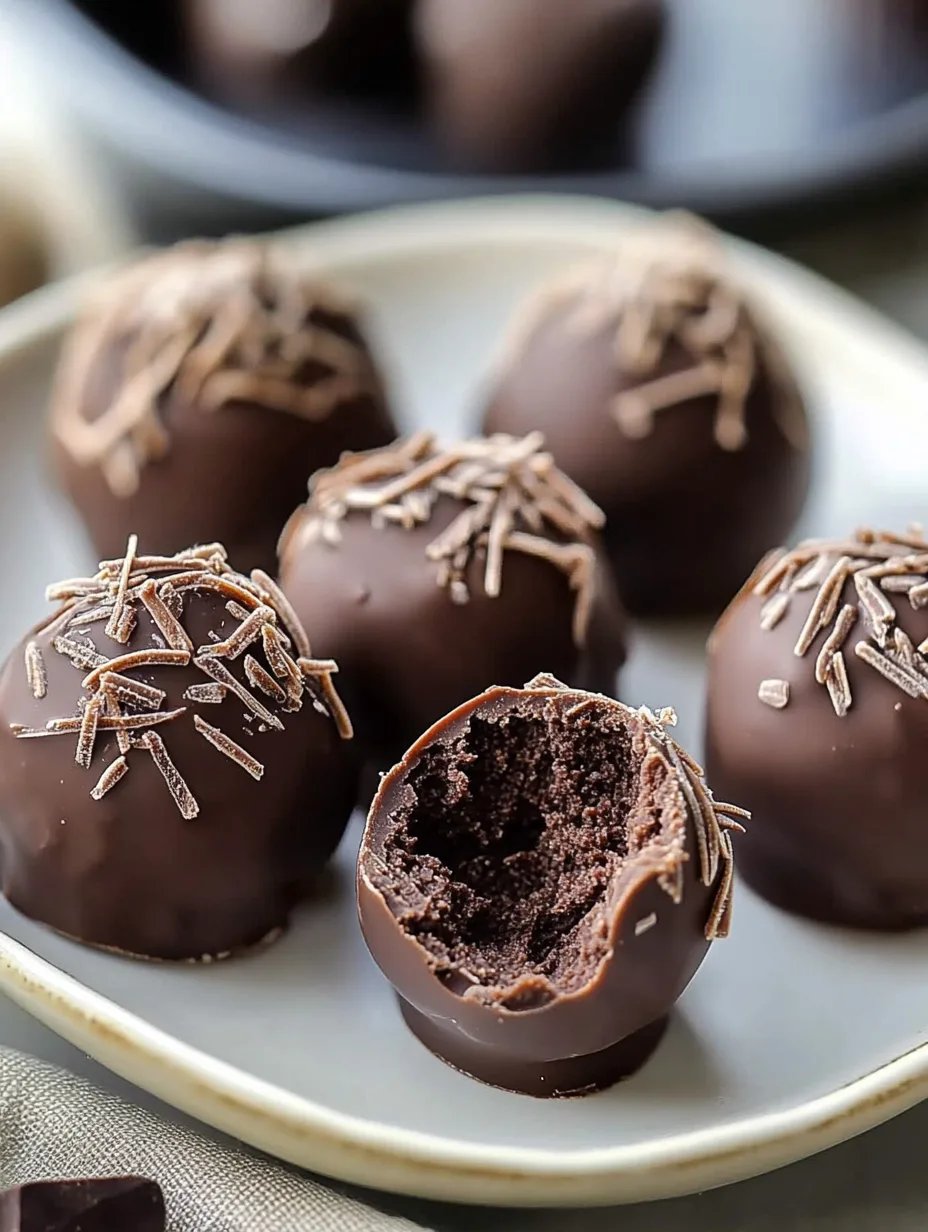 Luxurious Cream Cheese Chocolate Truffles