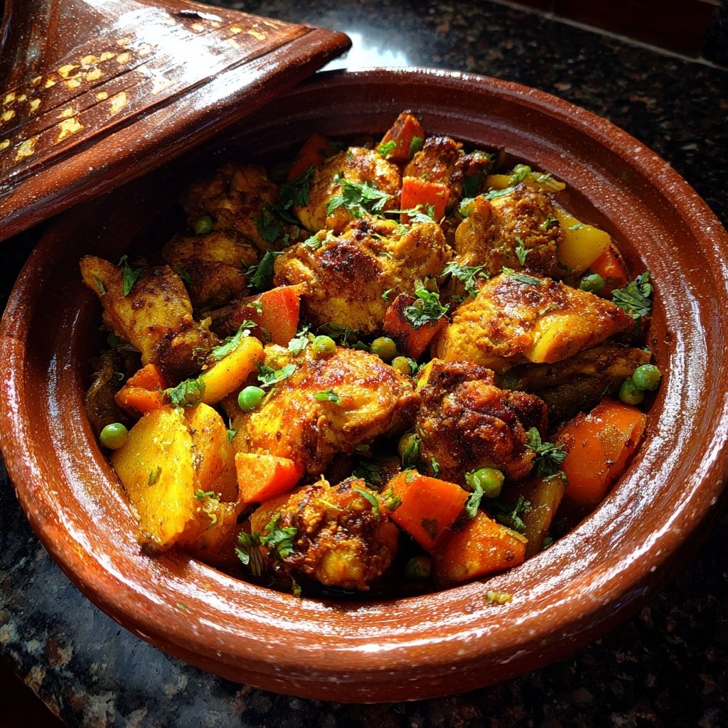 Global Flavors Moroccan Chicken Tagine